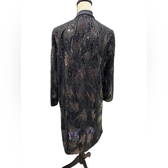 Misook Sequin Long Duster - Picture 2 of 7